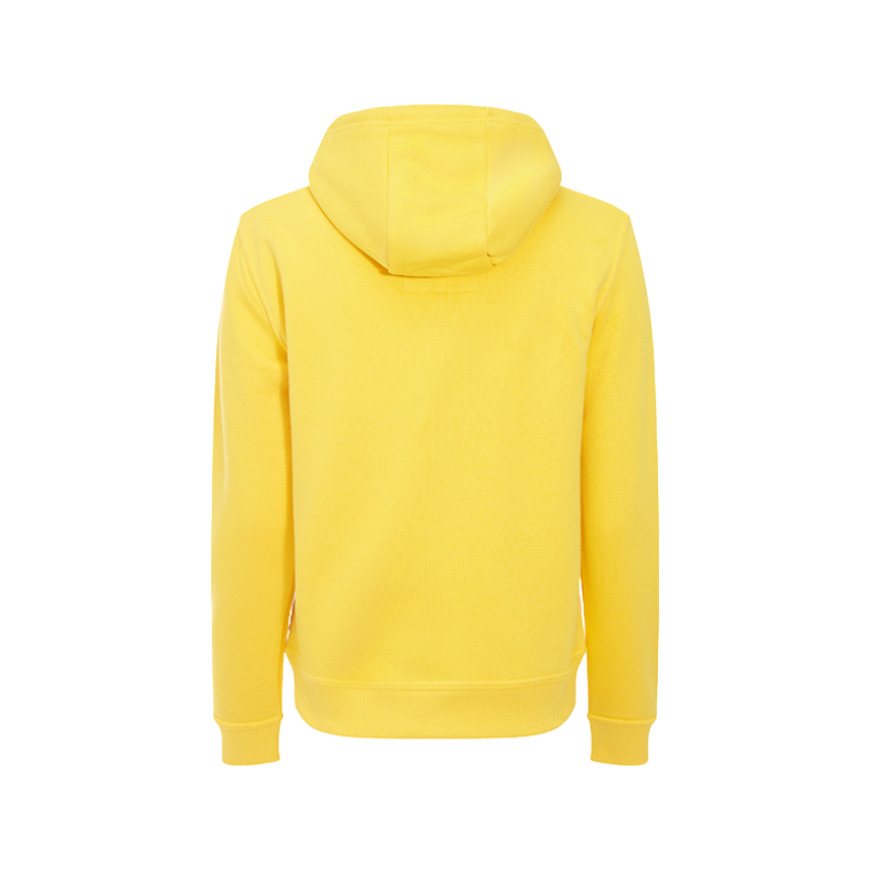 Hagg - Sweat à capuche femme jaune/ marine | - Ohlala