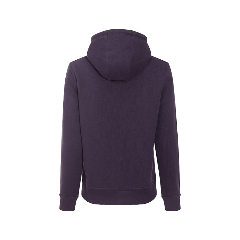 Hagg - Sweat à capuche femme marine/ jaune | - Ohlala