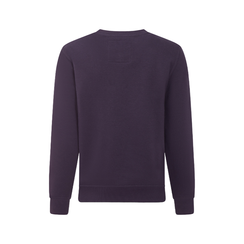 Hagg - Sweat col rond femme marine/ fuchsia | - Ohlala