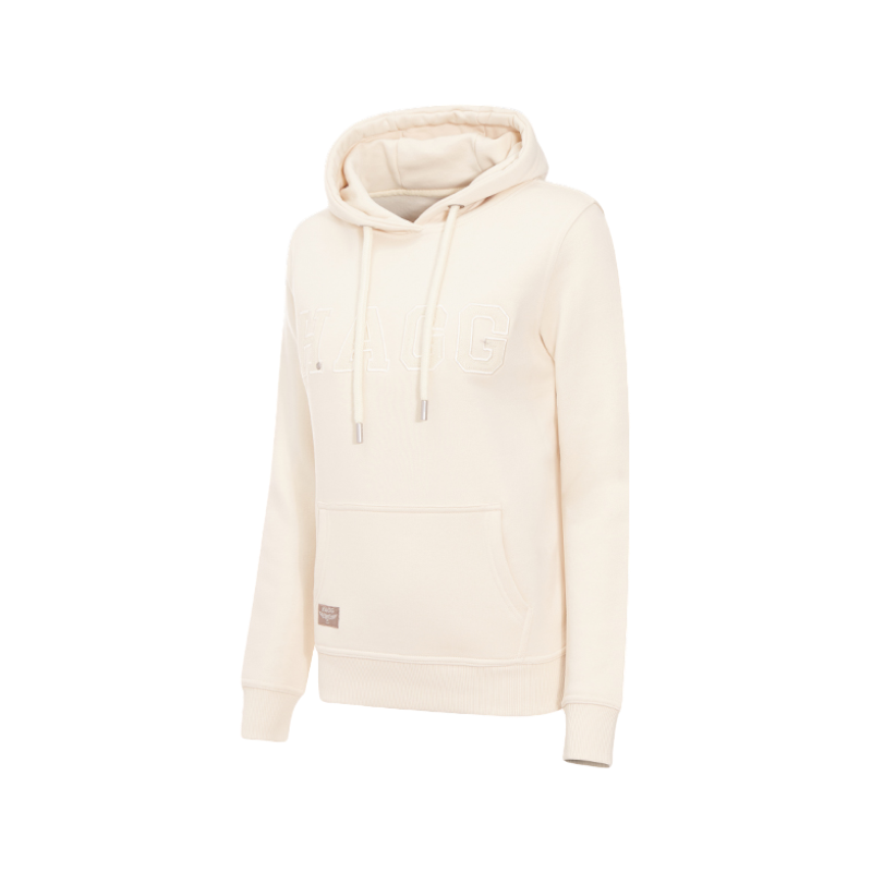 Hagg - Sweat à capuche femme beige | - Ohlala