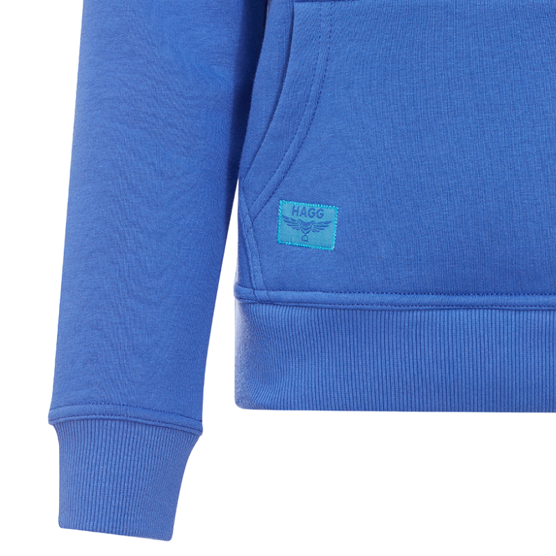 Hagg - Sweat à capuche femme bleu/ bleu ciel | - Ohlala