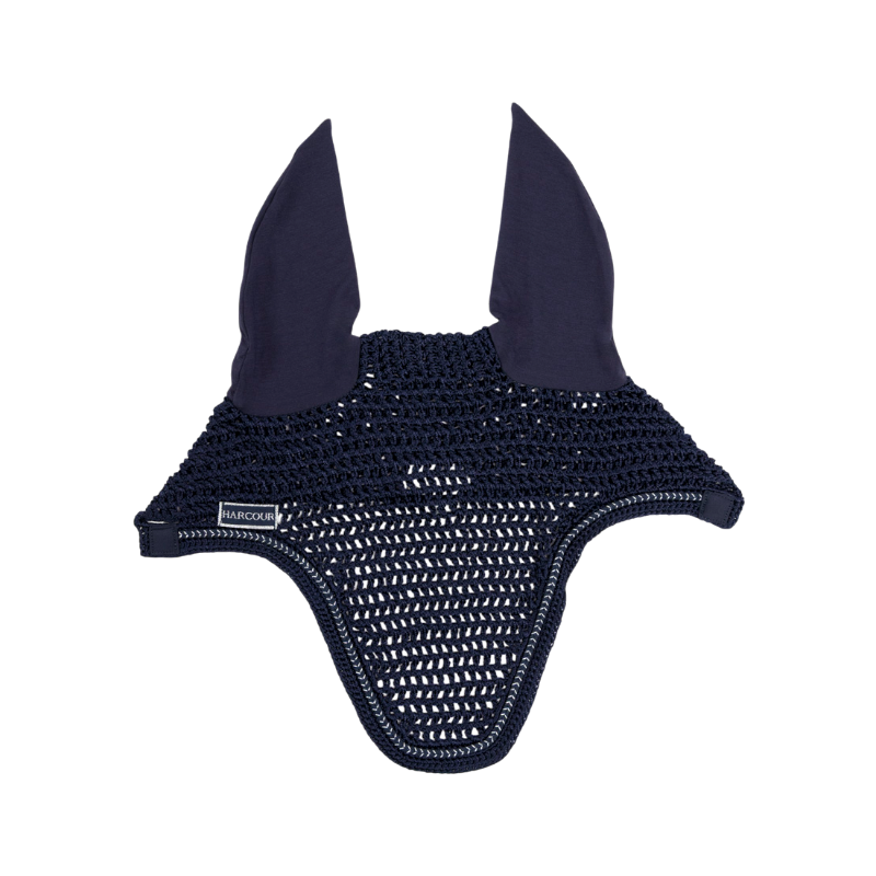 Harcour - Bonnet pour chevaux Aska marine | - Ohlala