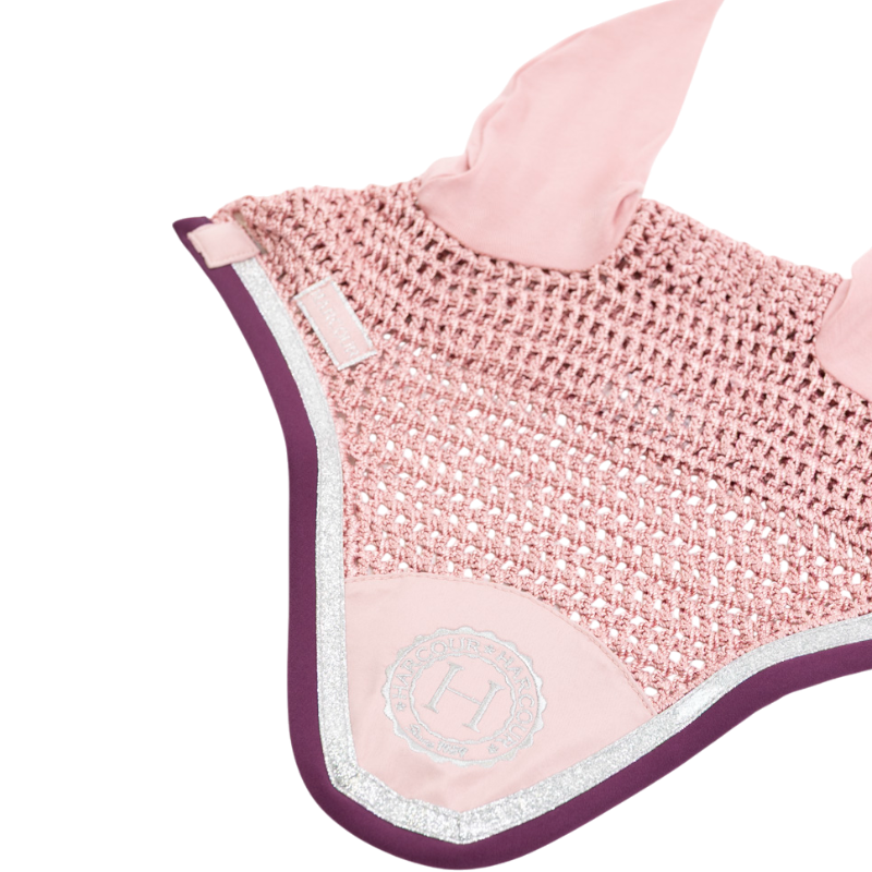 Harcour - Bonnet pour chevaux Fredy pivoine | - Ohlala