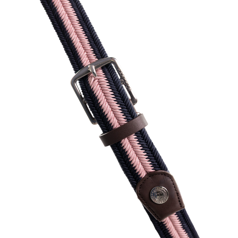 Harcour - Ceinture Bana marine/ pivoine | - Ohlala