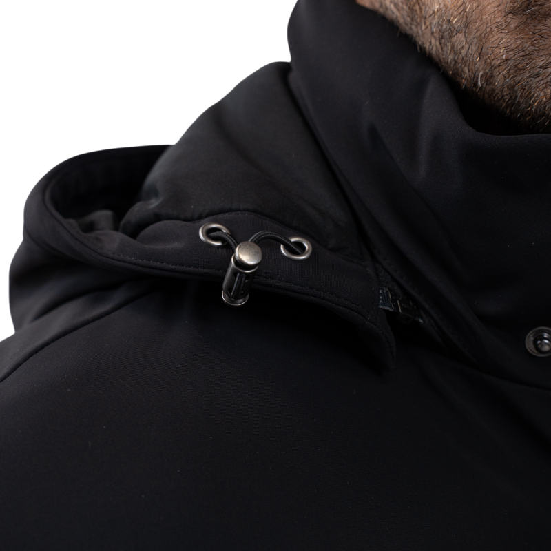 Harcour - Parka chaude homme Achille noir | - Ohlala