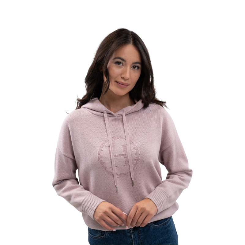 Harcour - Sweat en maille femme Aurelia pivoine | - Ohlala