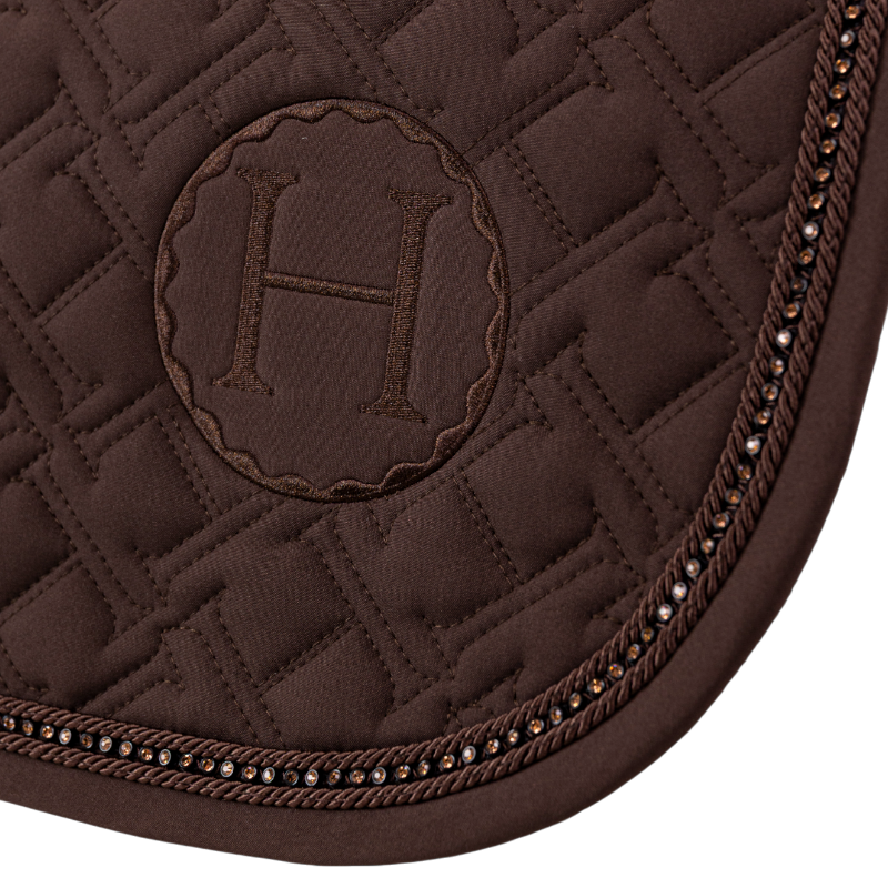Harcour - Tapis de dressage Saphir cacao | - Ohlala