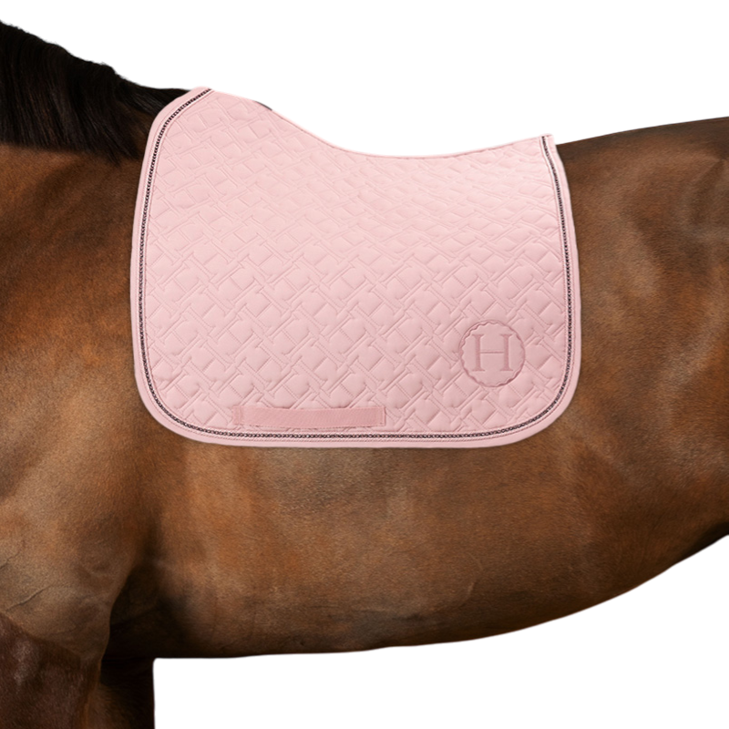 Harcour - Tapis de dressage Saphir pivoine | - Ohlala