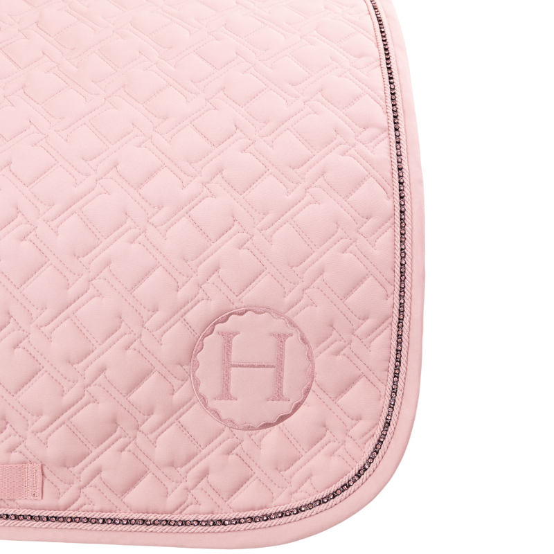 Harcour - Tapis de dressage Saphir pivoine | - Ohlala