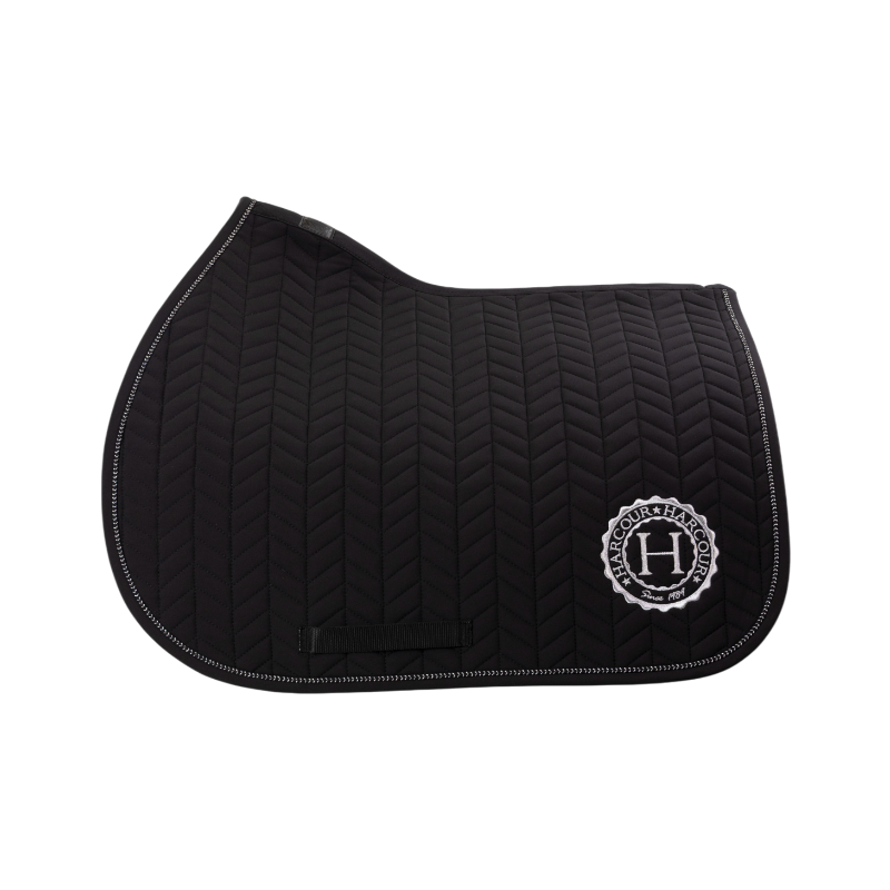Harcour - Tapis de selle Alaska noir | - Ohlala
