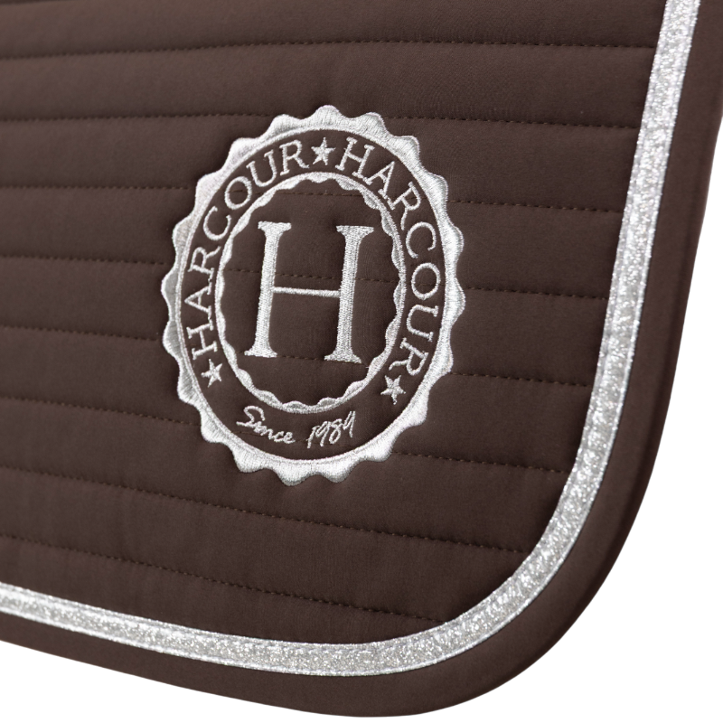 Harcour - Tapis de selle Karembar cacao | - Ohlala