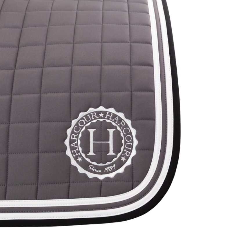 Harcour - Tapis de selle Soft ardoise | - Ohlala