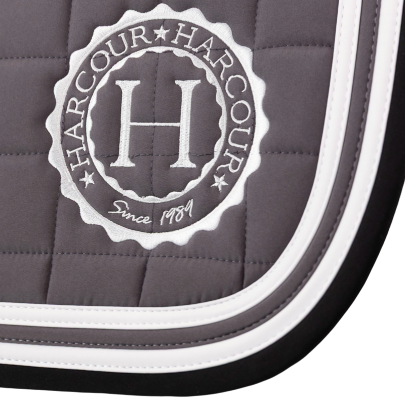 Harcour - Tapis de selle Soft ardoise | - Ohlala