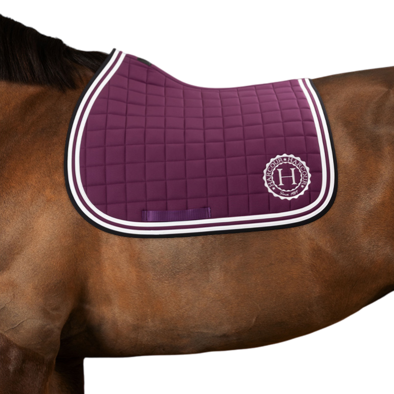 Harcour - Tapis de selle Soft figue | - Ohlala