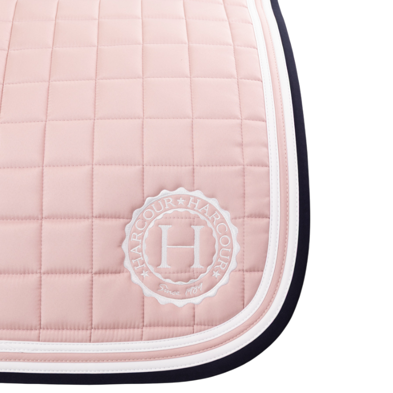 Harcour - Tapis de selle Soft pivoine | - Ohlala