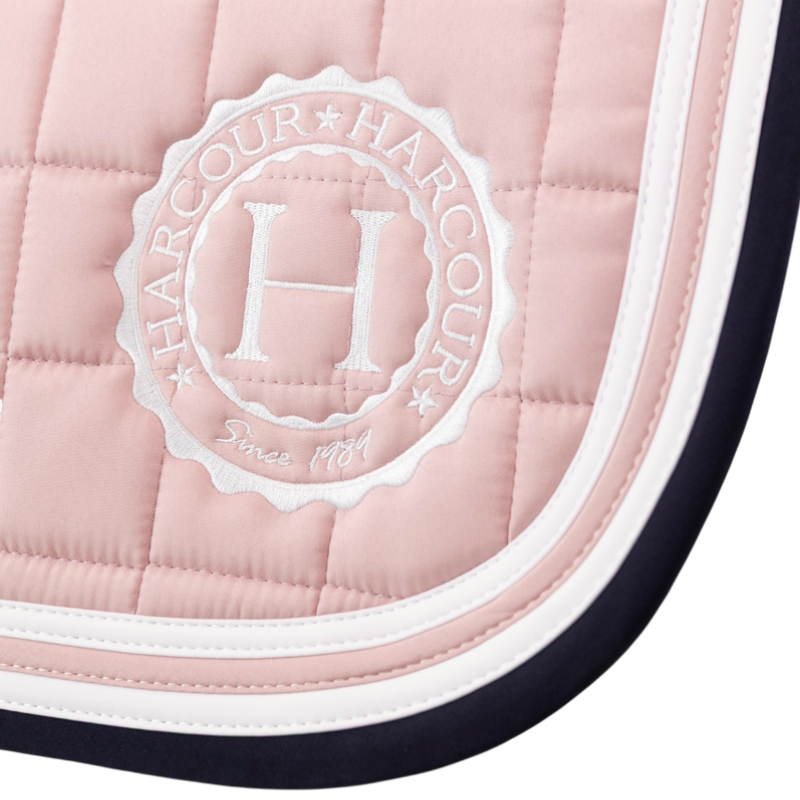 Harcour - Tapis de selle Soft pivoine | - Ohlala