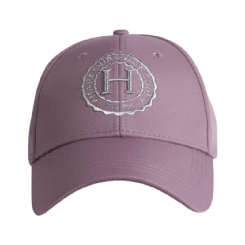 Harcour - Casquette Impéria parme/ argent | - Ohlala