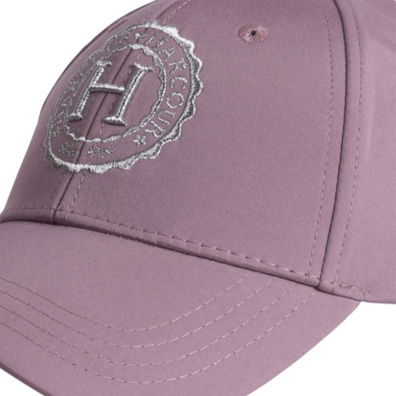 Harcour - Casquette Impéria parme/ argent | - Ohlala