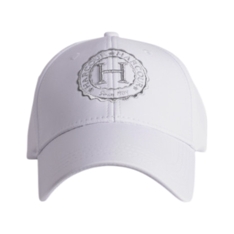 Harcour - Casquette Impéria blanc/ argent | - Ohlala