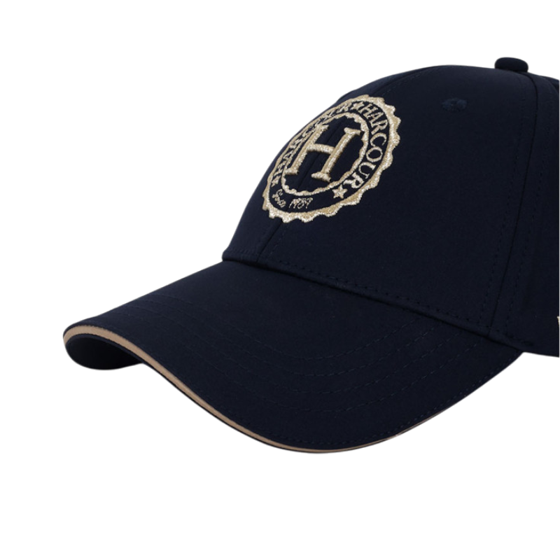 Harcour - Casquette Lhully Harcour x Versailles marine | - Ohlala