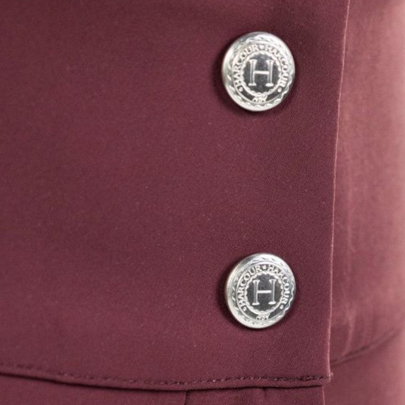 Harcour - Pantalon d'équitation femme Luce aubergine | - Ohlala