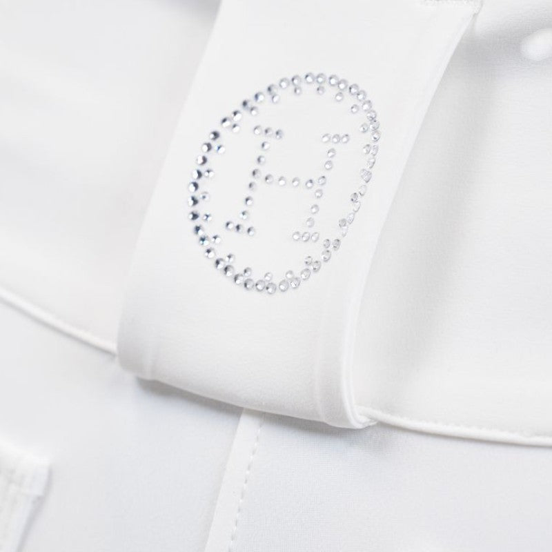 Harcour - Pantalon d'équitation femme Luce blanc | - Ohlala