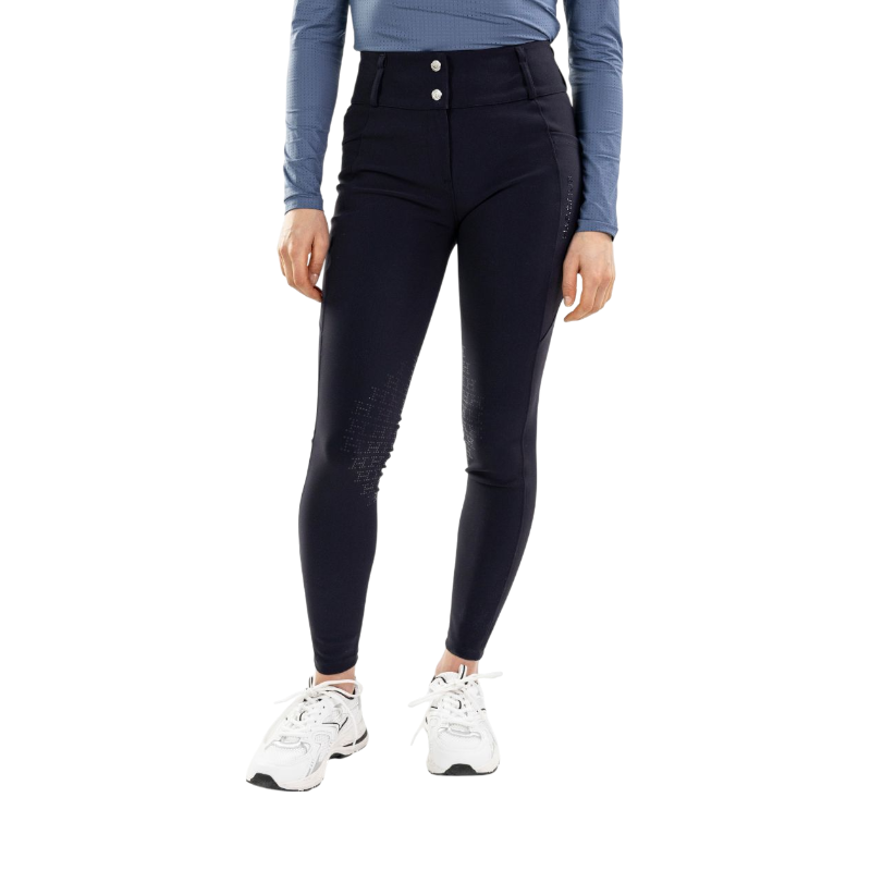 Harcour - Pantalon d'équitation femme Luce marine | - Ohlala