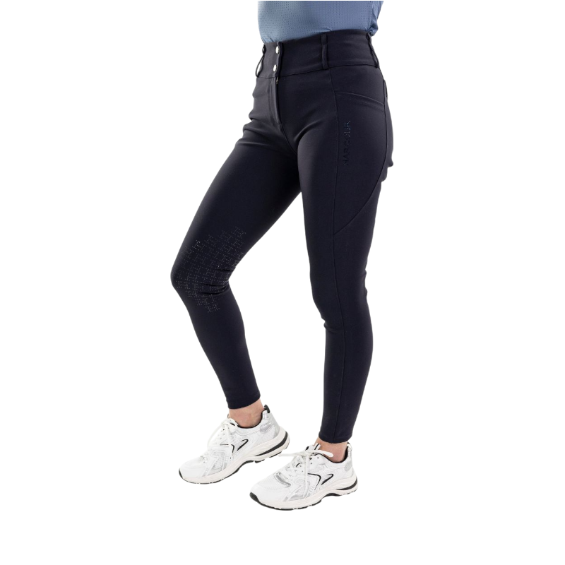 Harcour - Pantalon d'équitation femme Luce marine | - Ohlala