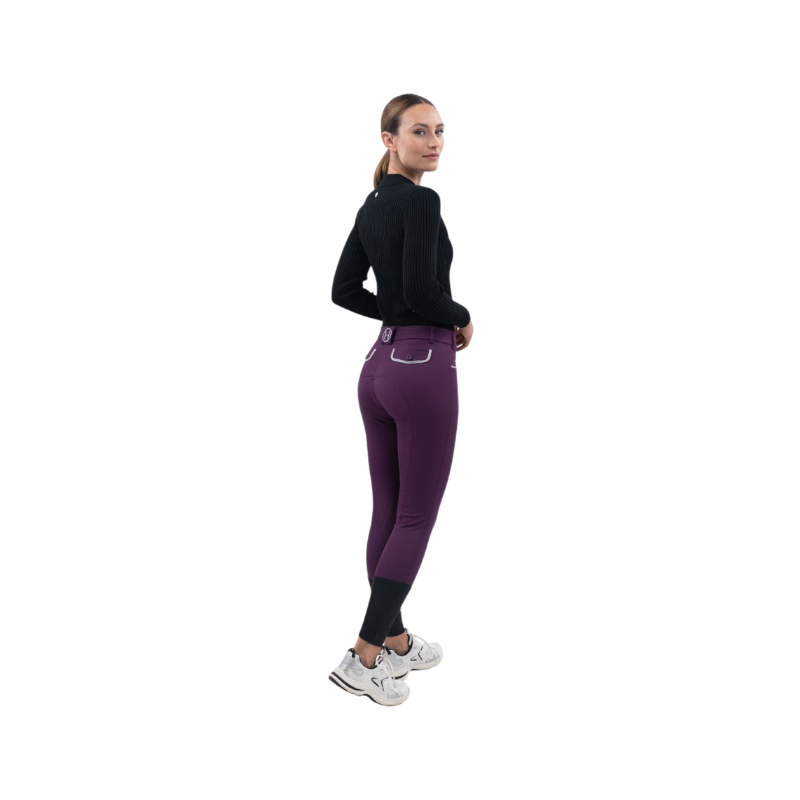 Harcour - Pantalon d'équitation femme Jaltika figue | - Ohlala