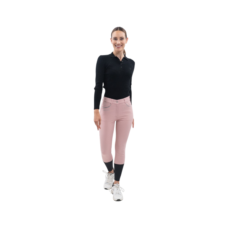 Harcour - Pantalon d'équitation femme Jaltika pivoine | - Ohlala