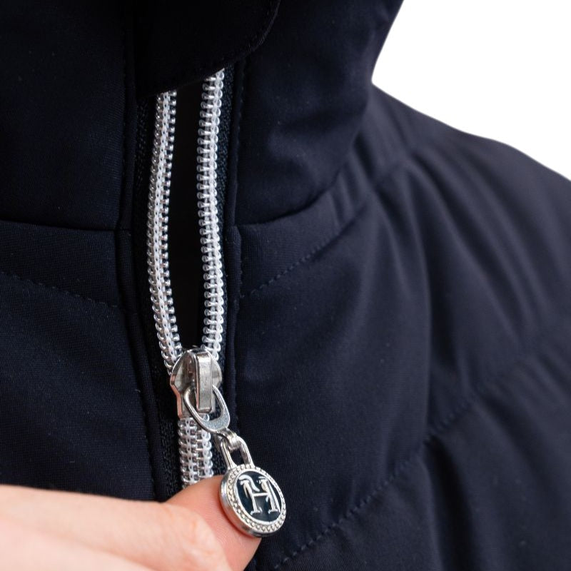 Harcour - Veste sans manches femme Pola marine/ blanc | - Ohlala