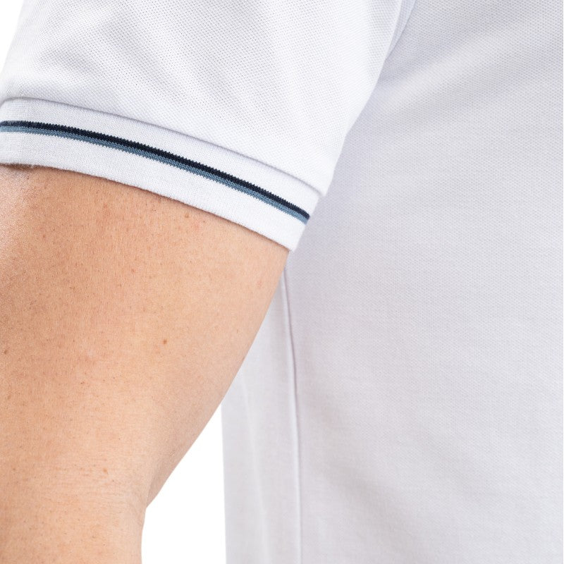 Harcour - Polo manches courtes homme Oscar blanc | - Ohlala