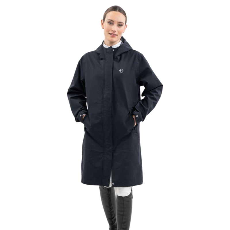 Harcour - Veste imperméable femme Priska marine | - Ohlala