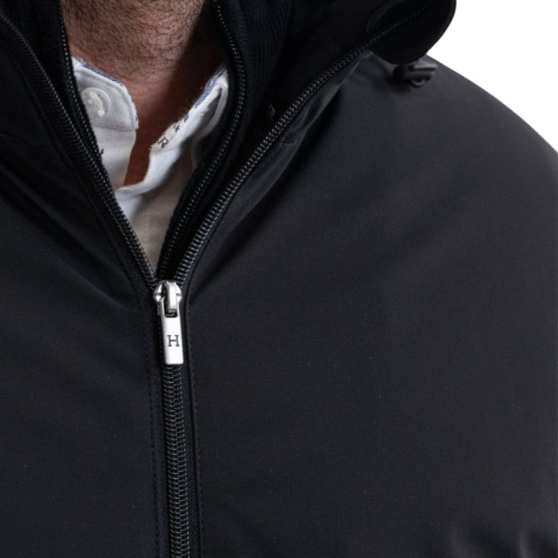 Harcour - Parka longue homme Robertol noir | - Ohlala