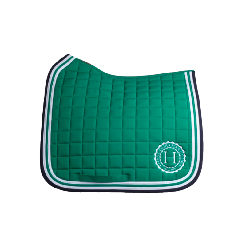 Harcour - Tapis de dressage Soft emerald green | - Ohlala