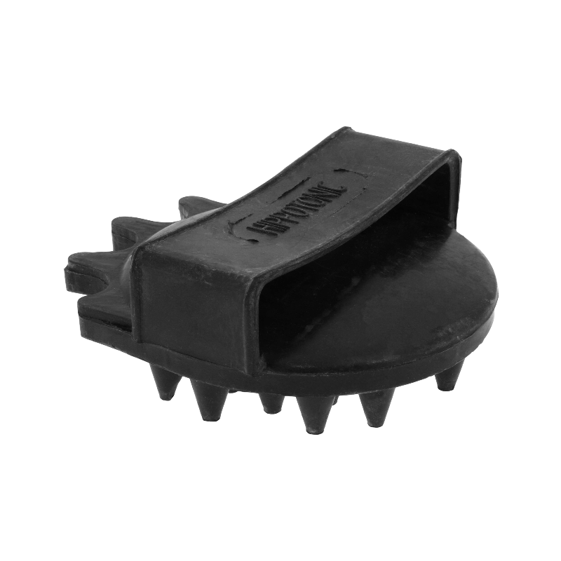 Hippotonic - Brosse de massage avec hanse gros pics noir | - Ohlala