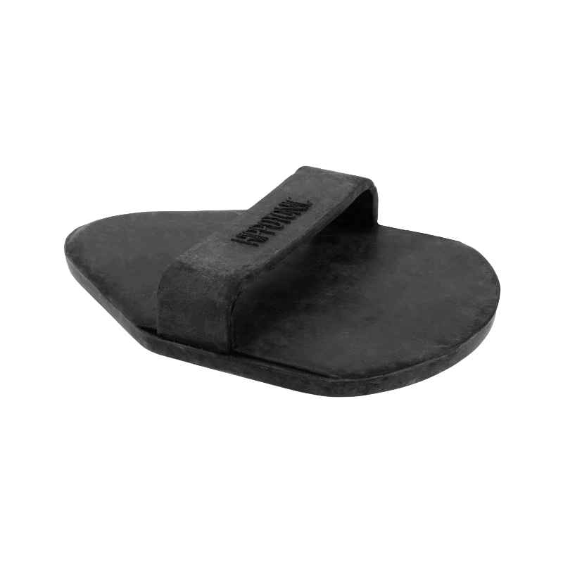 Hippotonic - Brosse de massage extra rase noir | - Ohlala