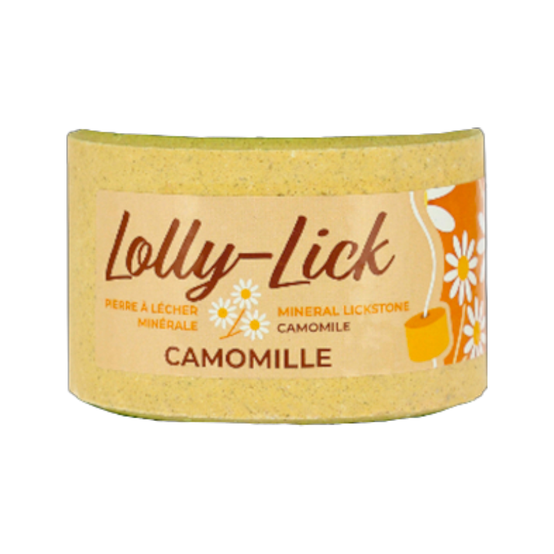 Hippotonic - Pierre à sel Lolly-Lick camomille 700g | - Ohlala