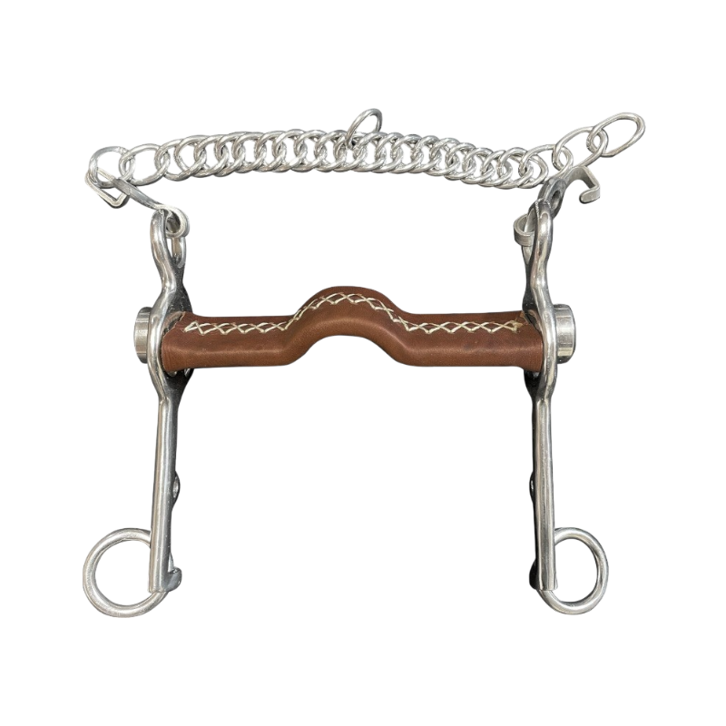 Jump'In - Mors Pelham plat inclinable grandes branches cuir marron | - Ohlala