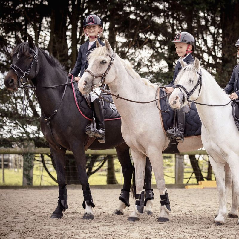 Jump'in - Protège-boulets para intérieur mouton noir/ noir | - Ohlala