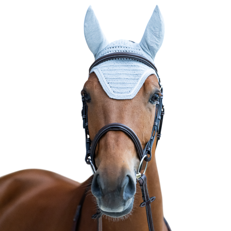 Jump'In - Bonnet pour chevaux Balthazar gris/ lurex | - Ohlala