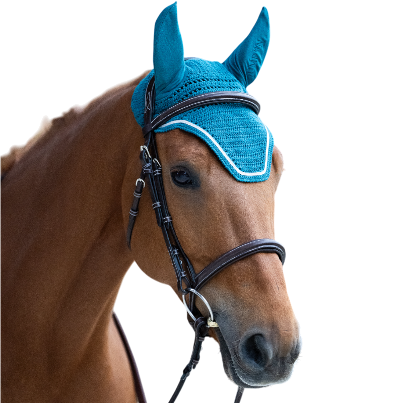 Jump'In - Bonnet pour chevaux Balthazar lagon/ lurex | - Ohlala