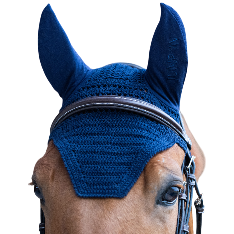 Jump'In - Bonnet pour chevaux Balthazar marine/ marine | - Ohlala
