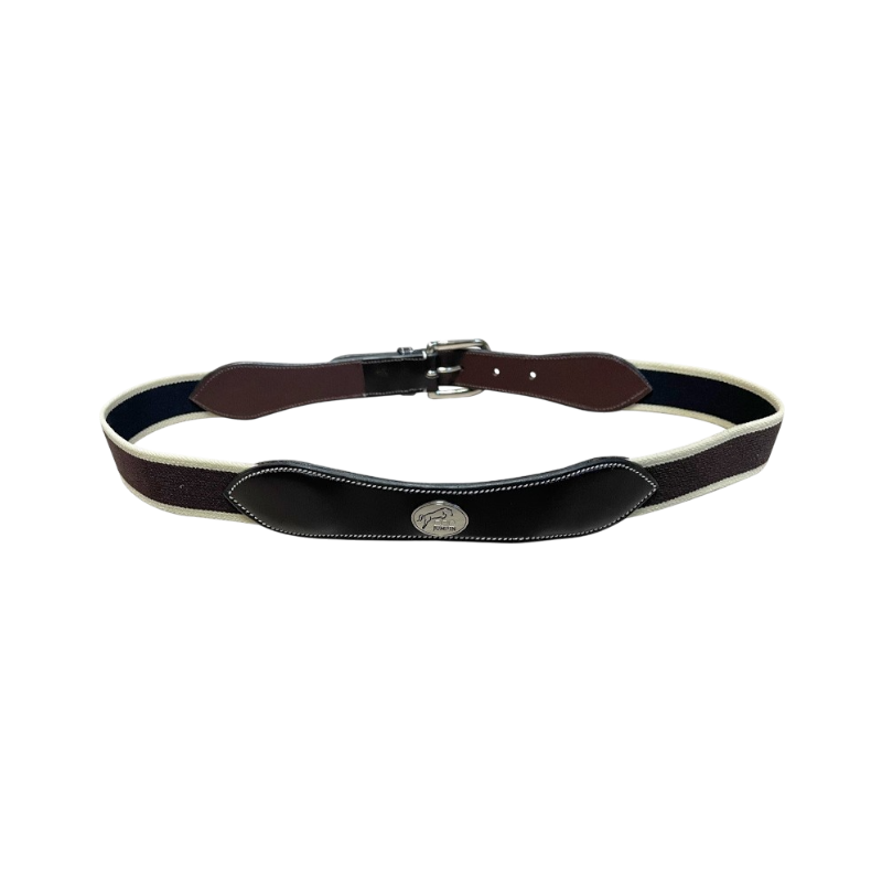 Jump'In - Ceinture élastique mixte havane | - Ohlala