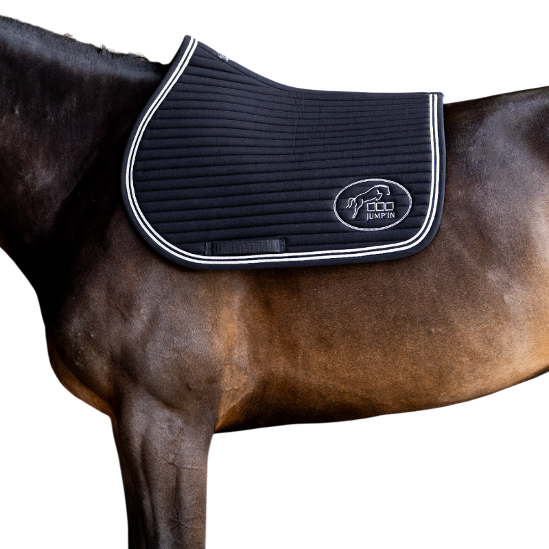 Jump'In - Tapis de selle Balthazar noir/ noir | - Ohlala