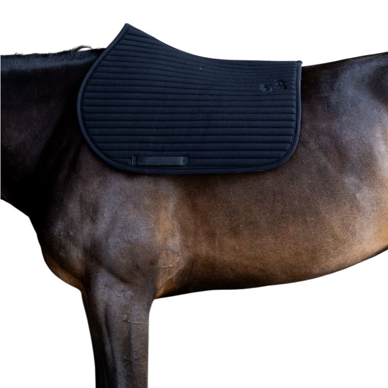 Jump'In - Tapis de selle Balthazar noir | - Ohlala