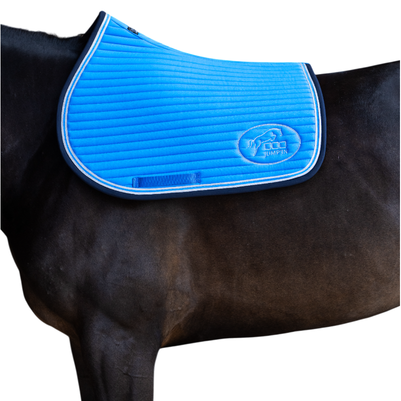 Jump'In - Tapis de selle Balthazar bleu royal/ marine | - Ohlala
