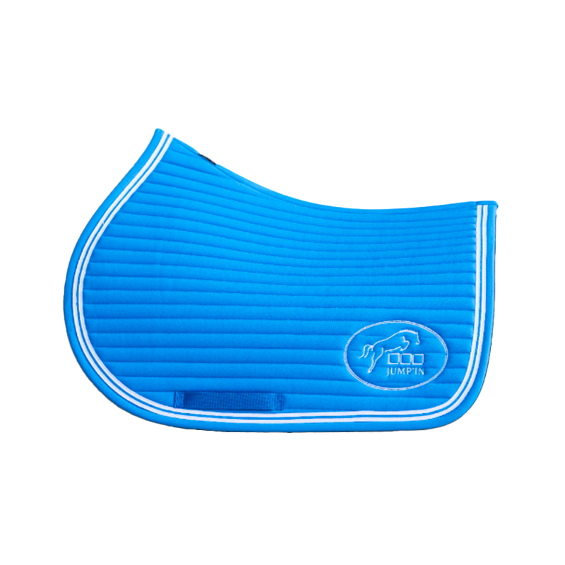 Jump'In - Tapis de selle Balthazar bleu royal/ blanc | - Ohlala