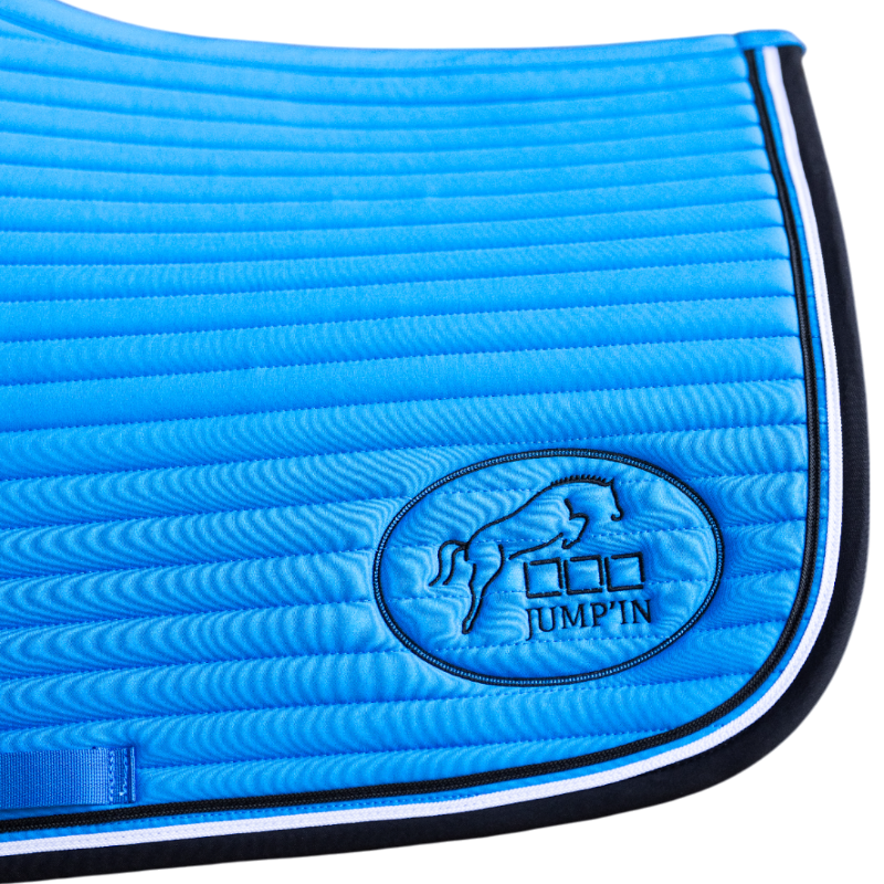 Jump'In - Tapis de selle Balthazar bleu royal/ noir | - Ohlala