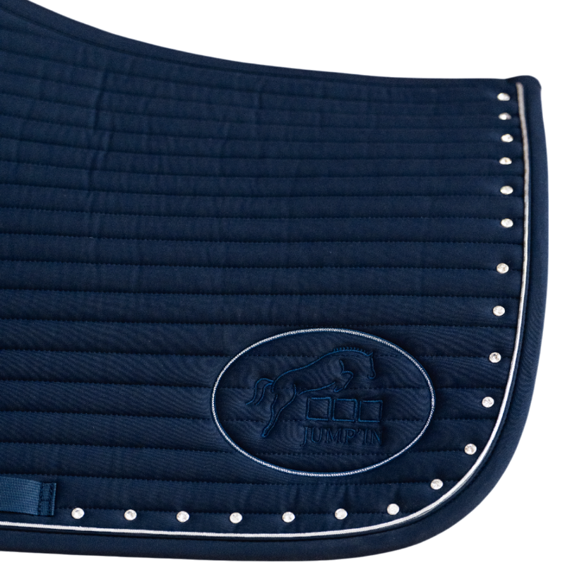 Jump'In - Tapis de selle Balthazar marine/ diamant | - Ohlala